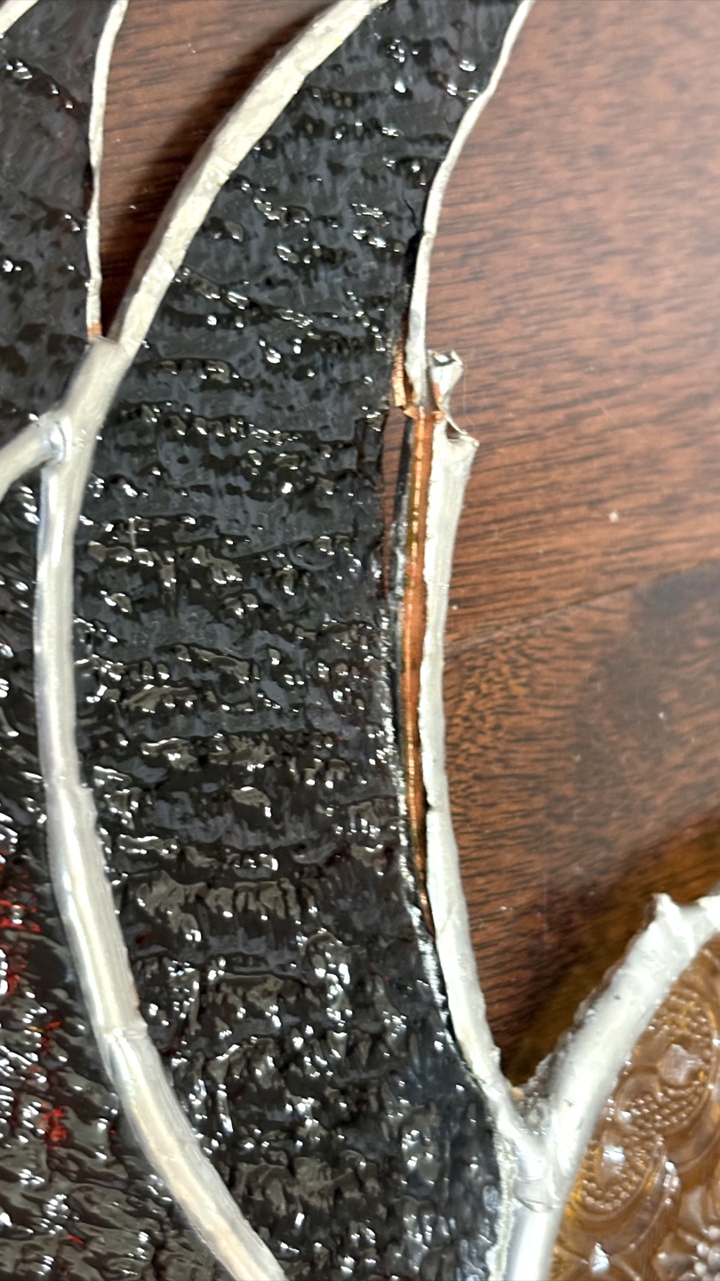 Stained Glass Angel Suncatcher - photo 4
