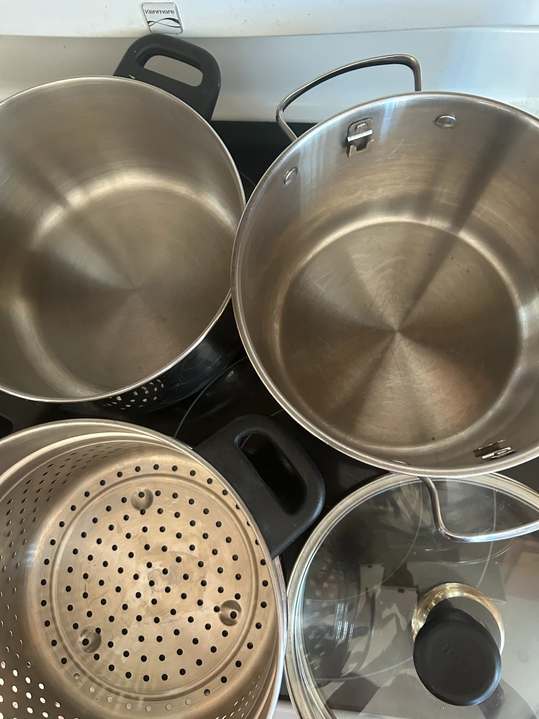 Stainless Steel Pots and Steamer Basket - photo 3
