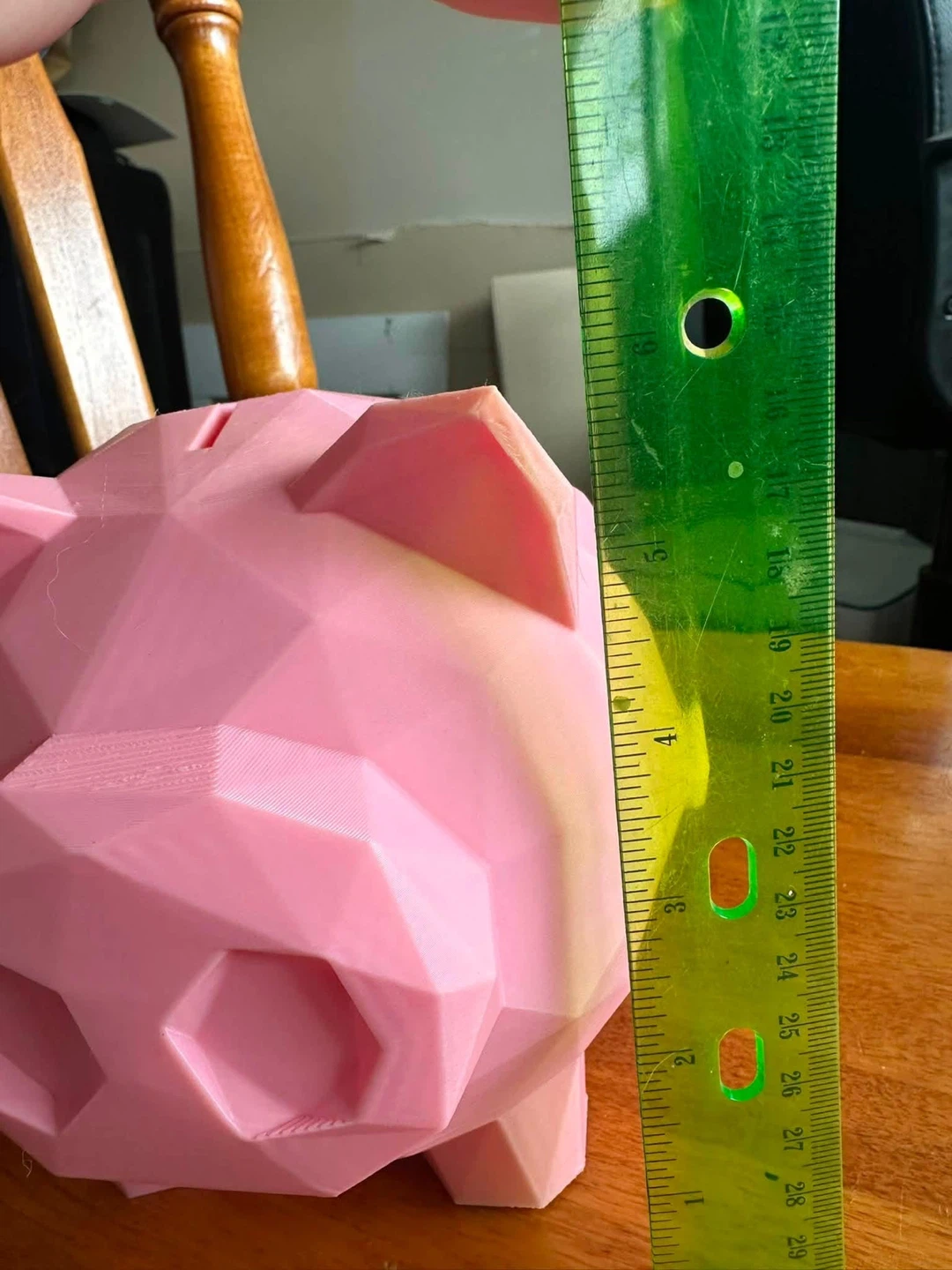 Adorable 3D-printed pink piggy bank! 💕🐷 - photo 2