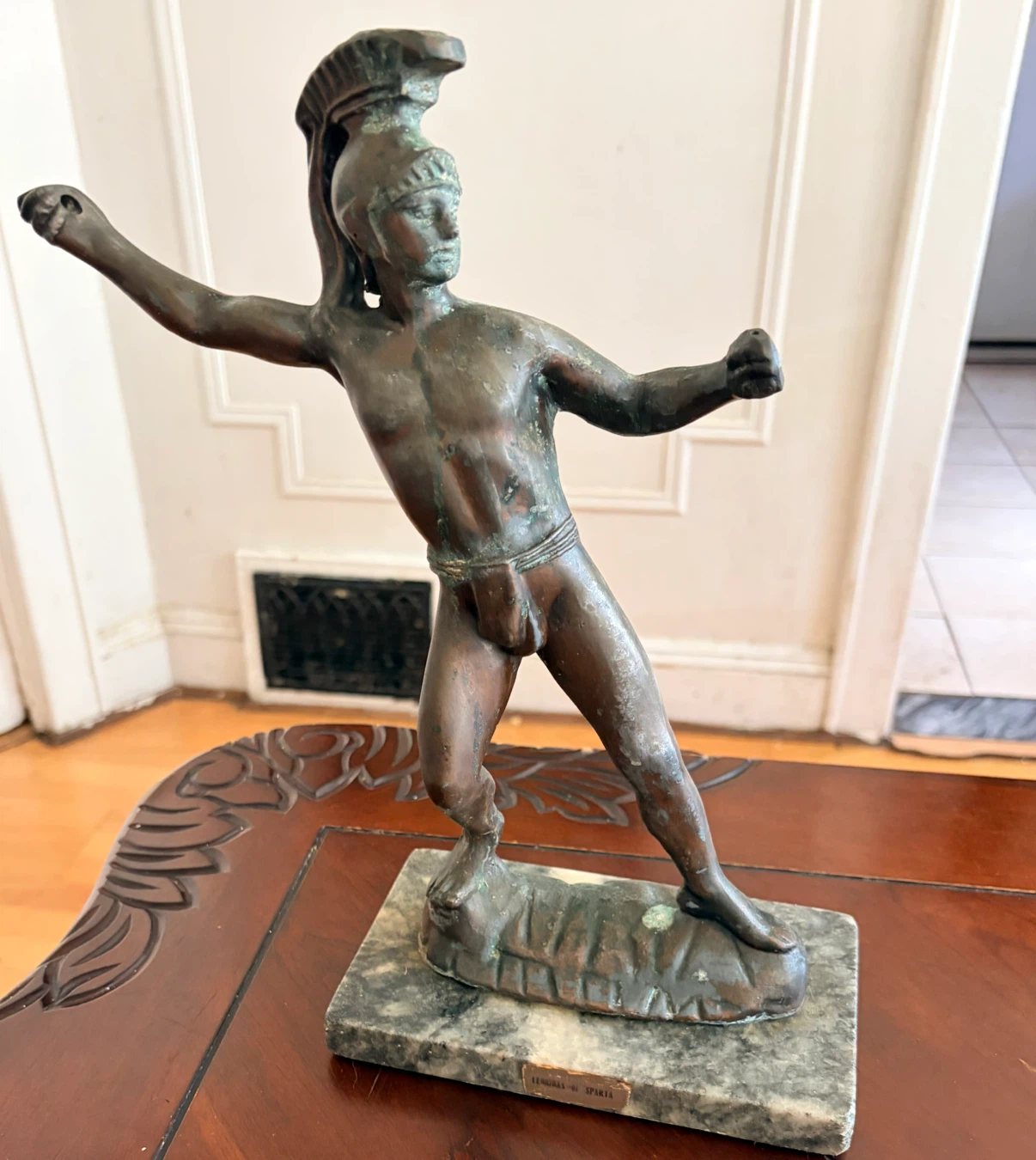 Leonidas of Sparta Bronze Statue - photo 3