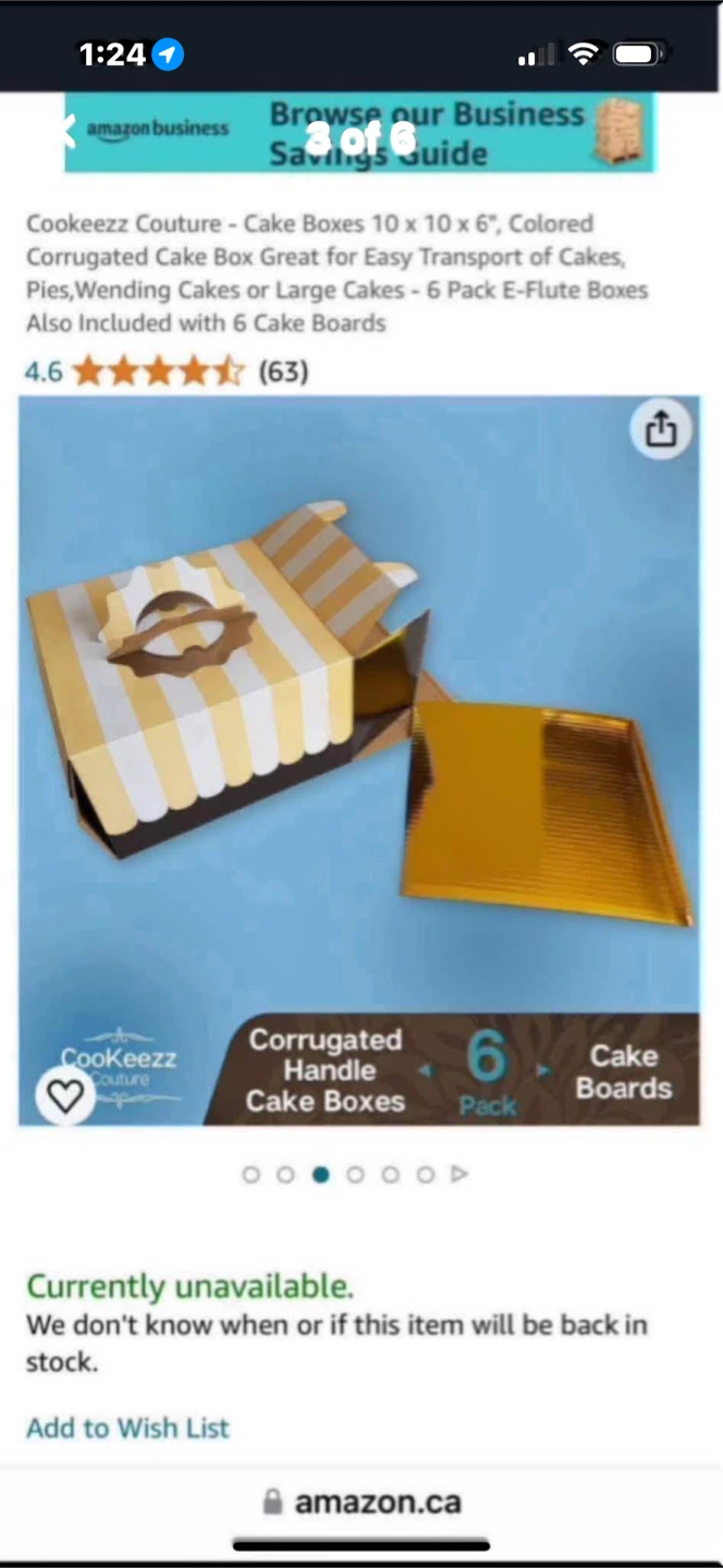 NEW 6 Cake Boxes & Rounds - photo 3