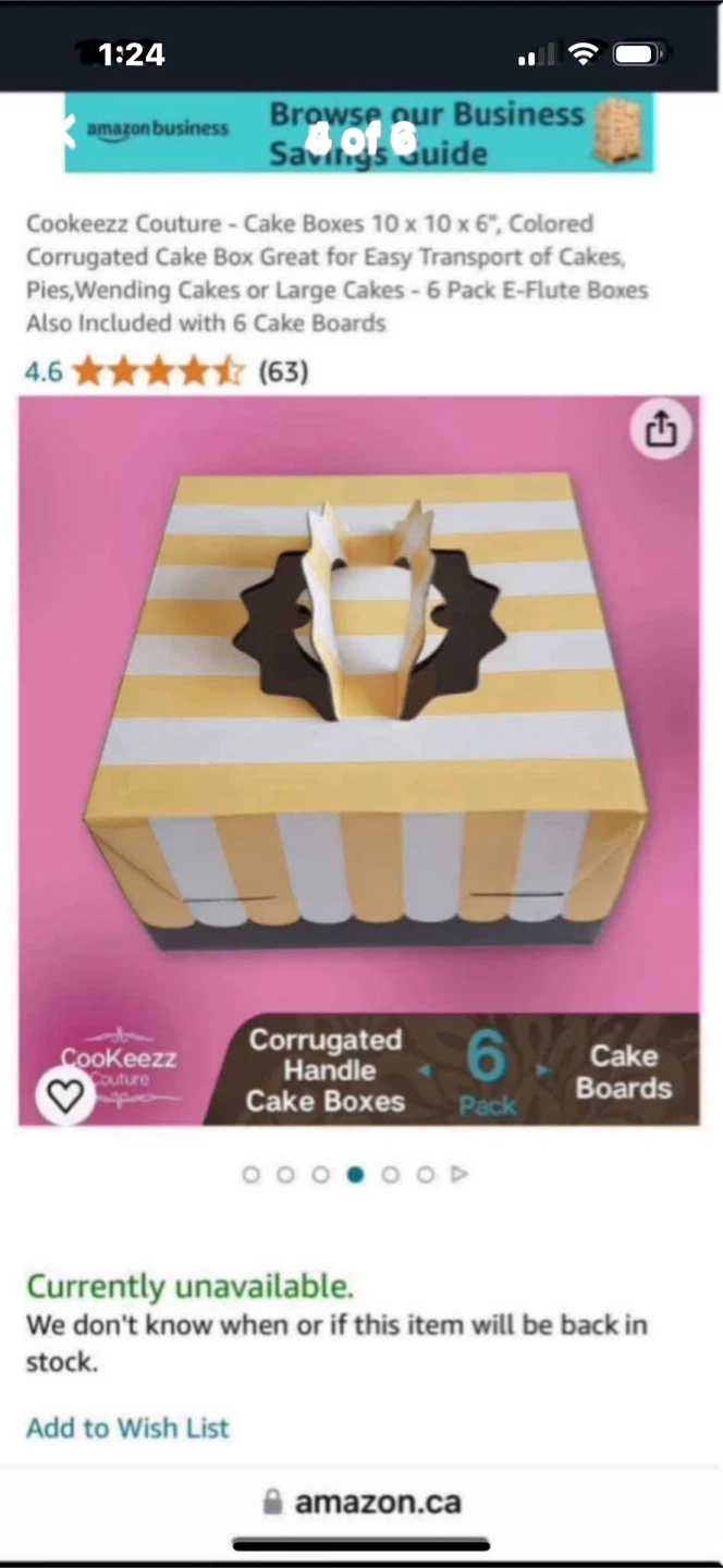 NEW 6 Cake Boxes & Rounds - photo 4