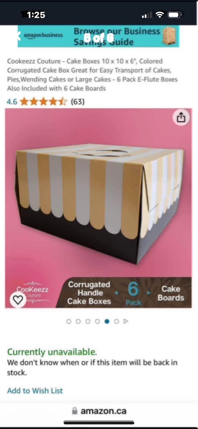 NEW 6 Cake Boxes & Rounds - photo 5