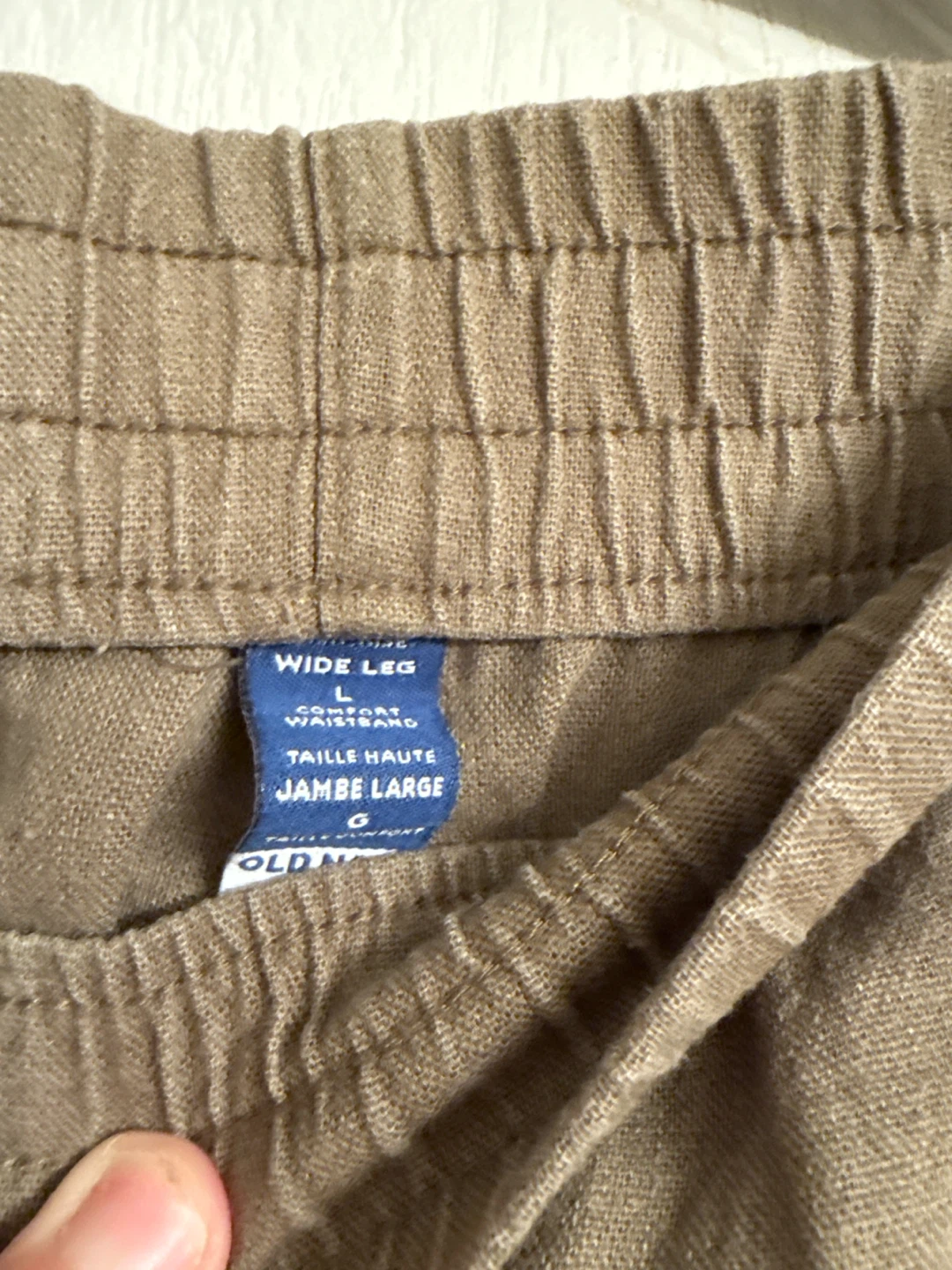 Old Navy Wide Leg Pants Size L - photo 3
