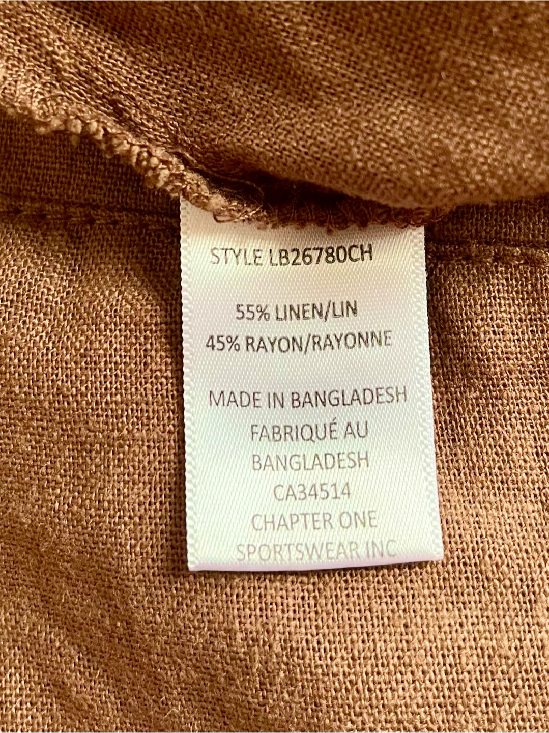 Linen Blend Pants (Jules & Leopold) - photo 4