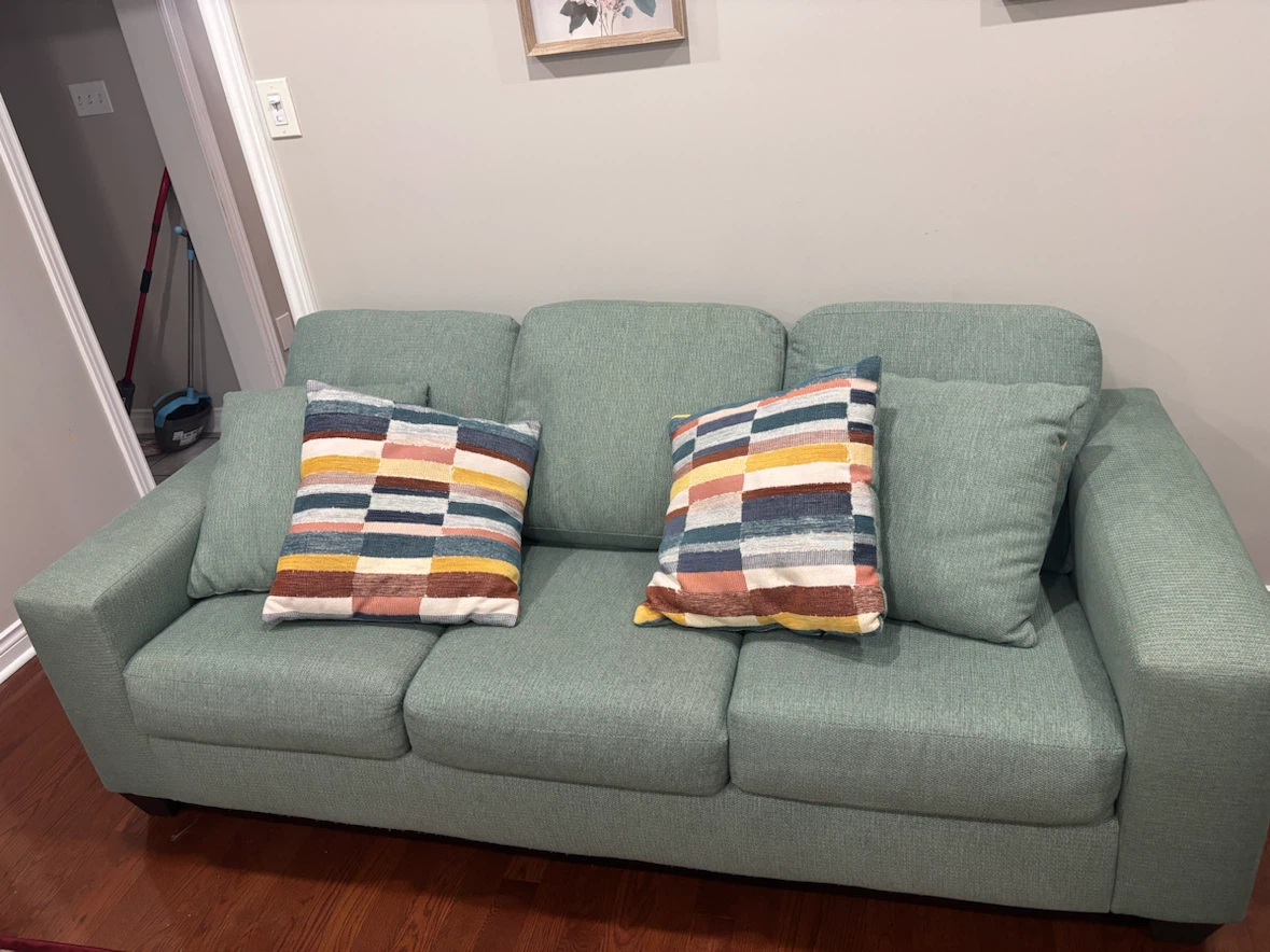 Three-Seater Sofa - Teal
