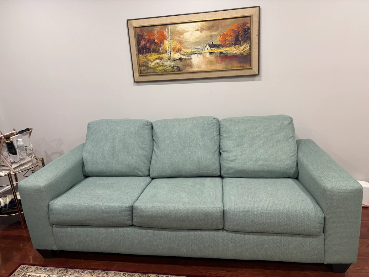 Three-Seater Sofa - Teal - photo 4