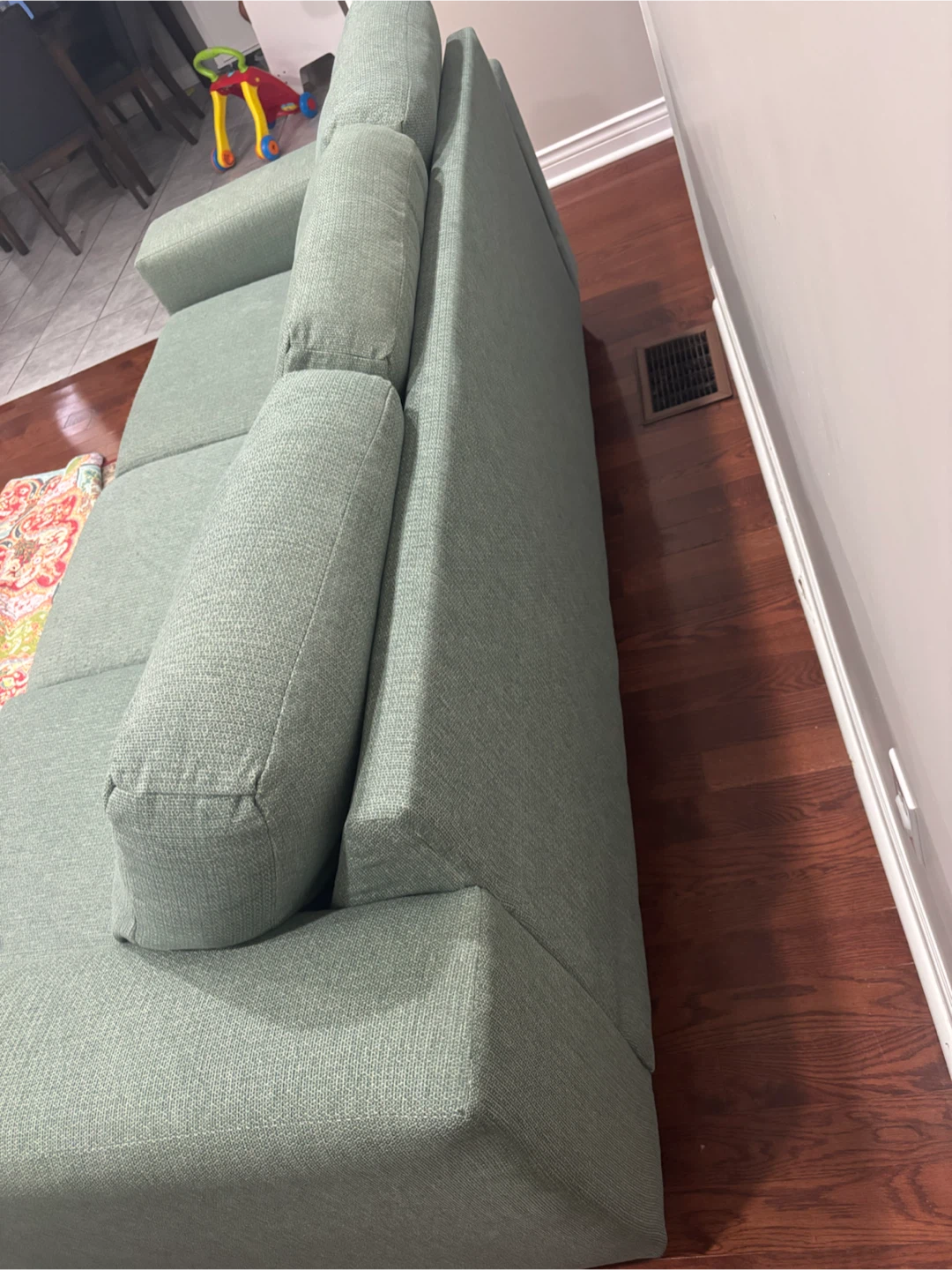 Three-Seater Sofa - Teal - photo 5