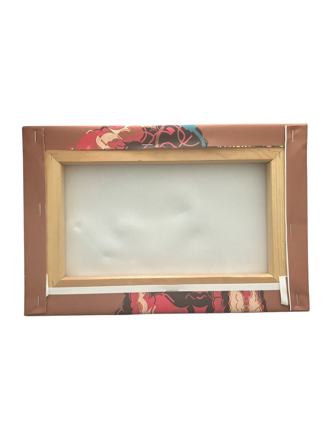 Canvas Wall Faux Leather Art Portrait Print - photo 4