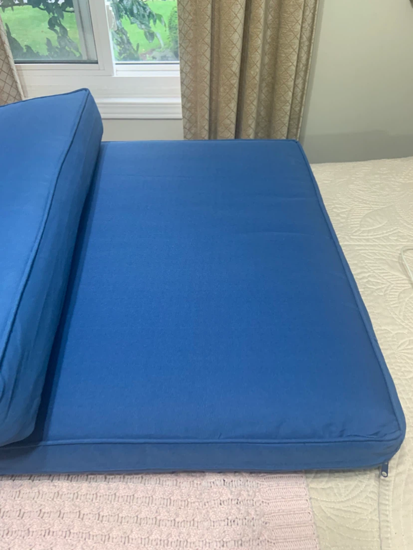 Blue Square Cushions (Set of 2) - photo 4