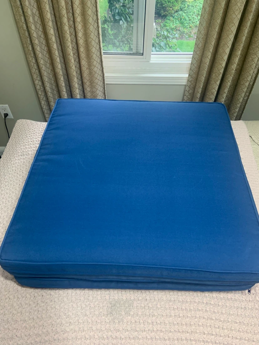 Blue Square Cushions (Set of 2) - photo 5