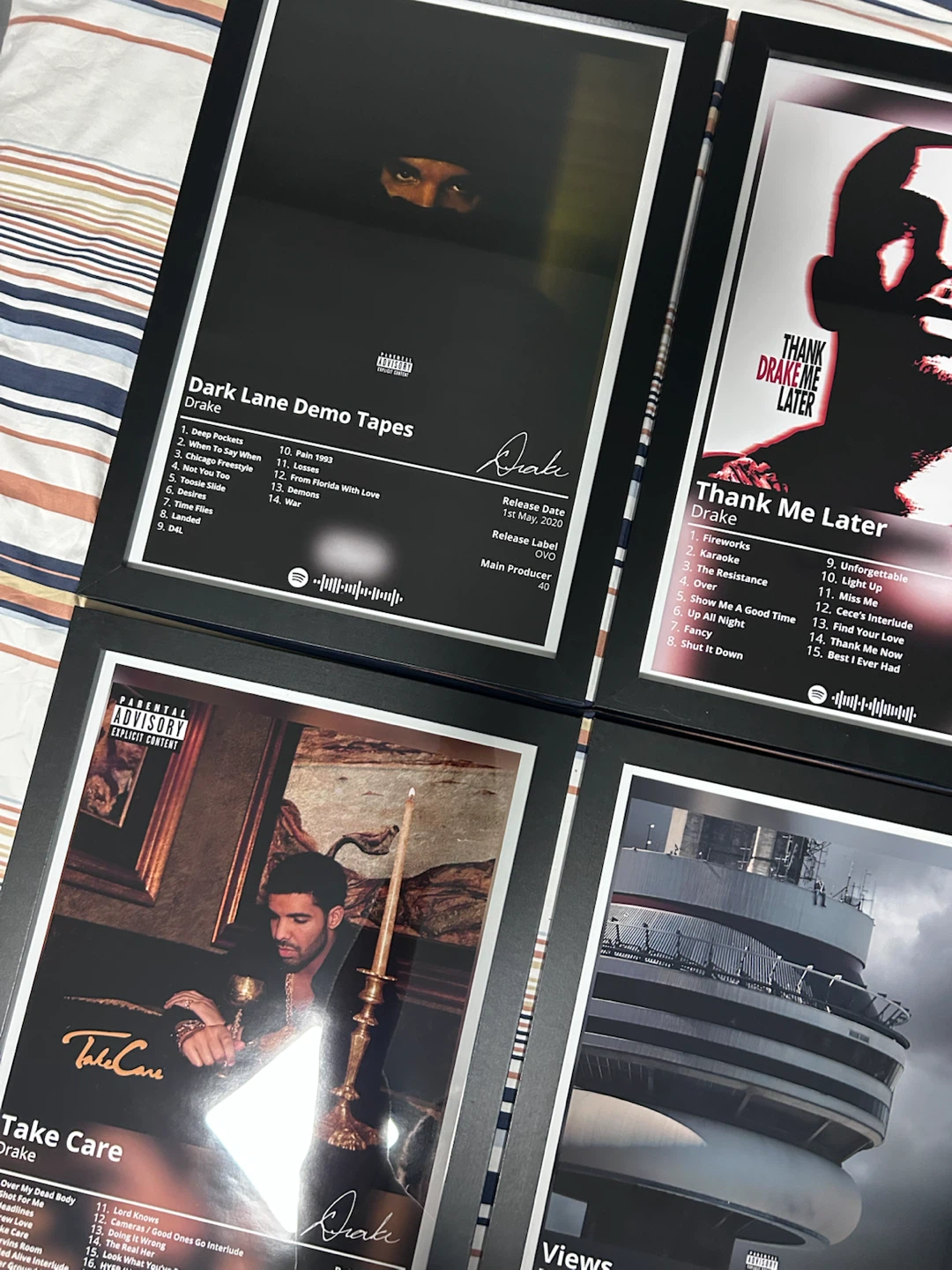 Drake Albums Framed Posters - photo 2