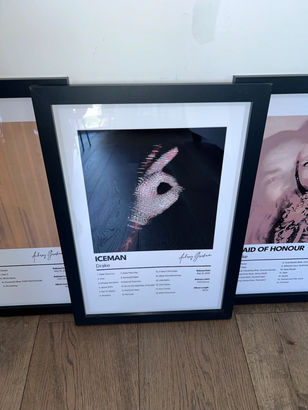 New Drake Album’s Framed Posters - photo 3