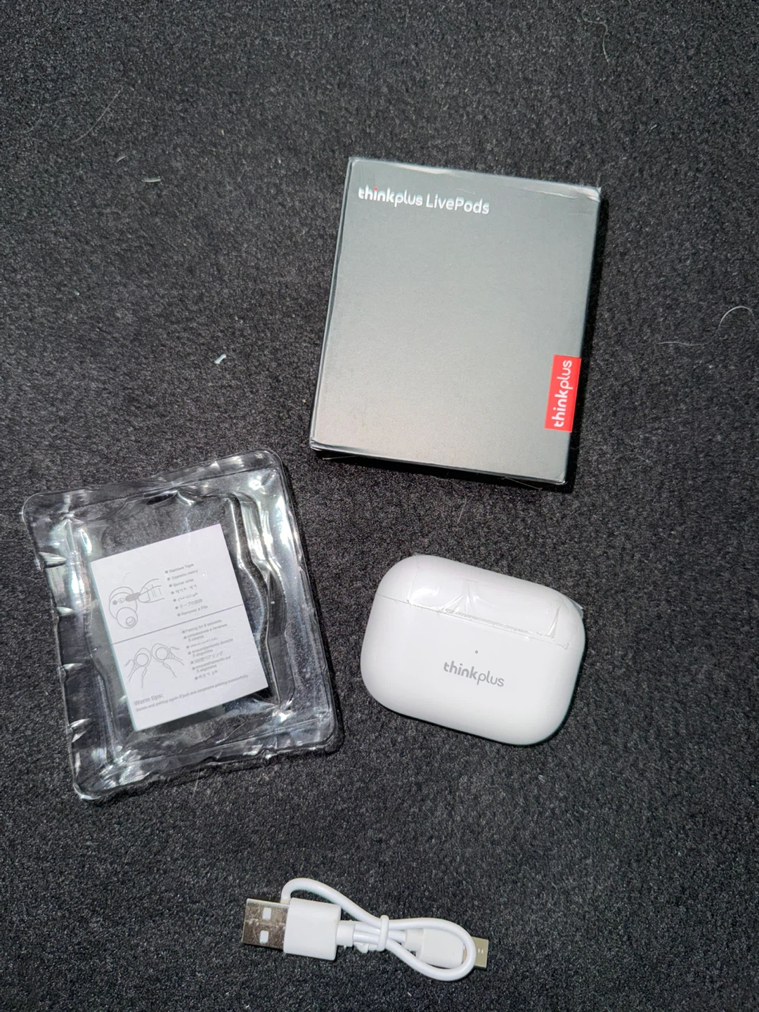 Thinkplus LivePods White Wireless Earbuds - photo 3