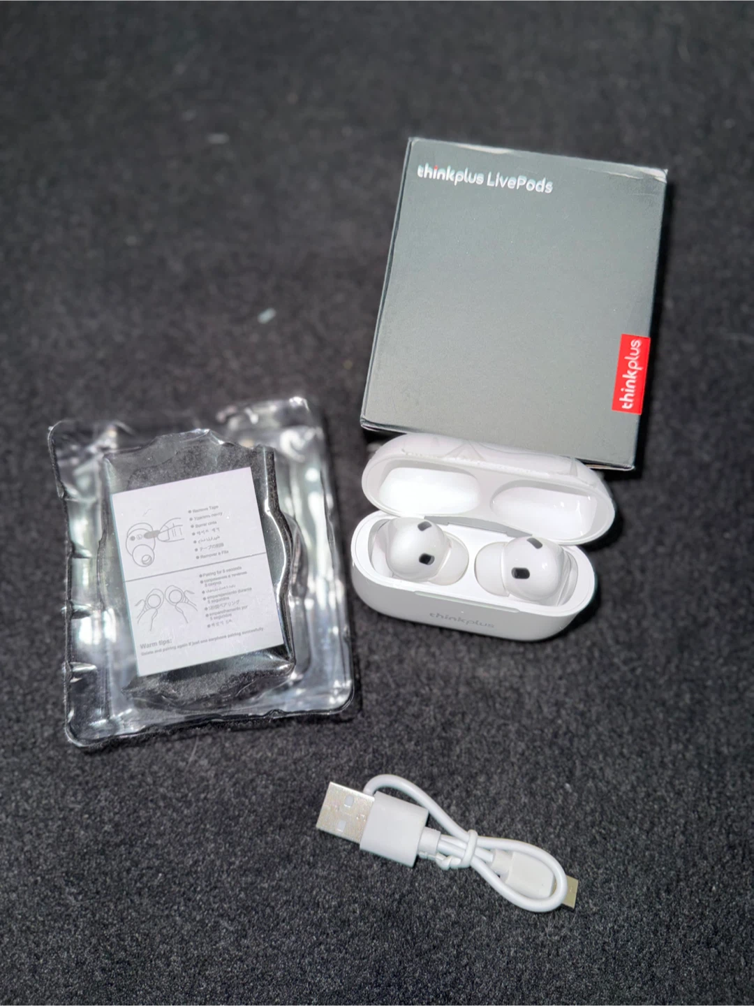 Thinkplus LivePods White Wireless Earbuds - photo 4