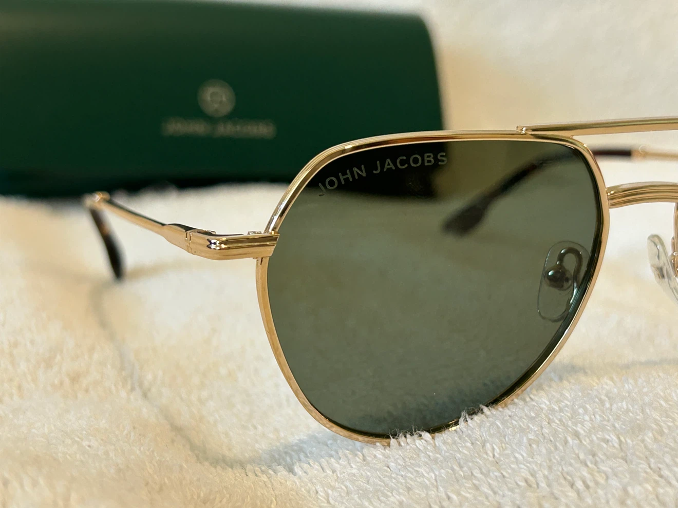 John Jacobs Aviator Sunglasses. - photo 3