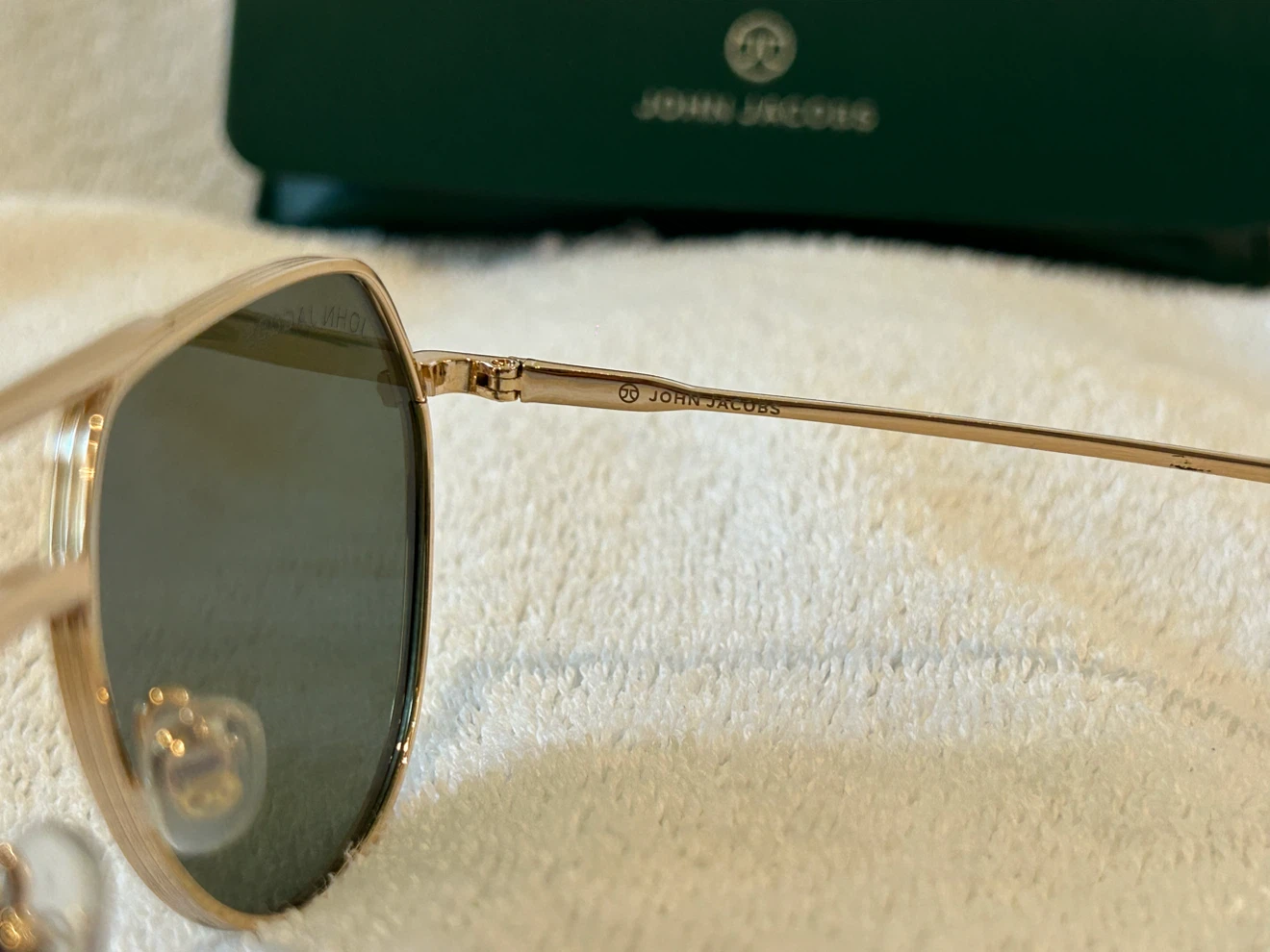 John Jacobs Aviator Sunglasses. - photo 4
