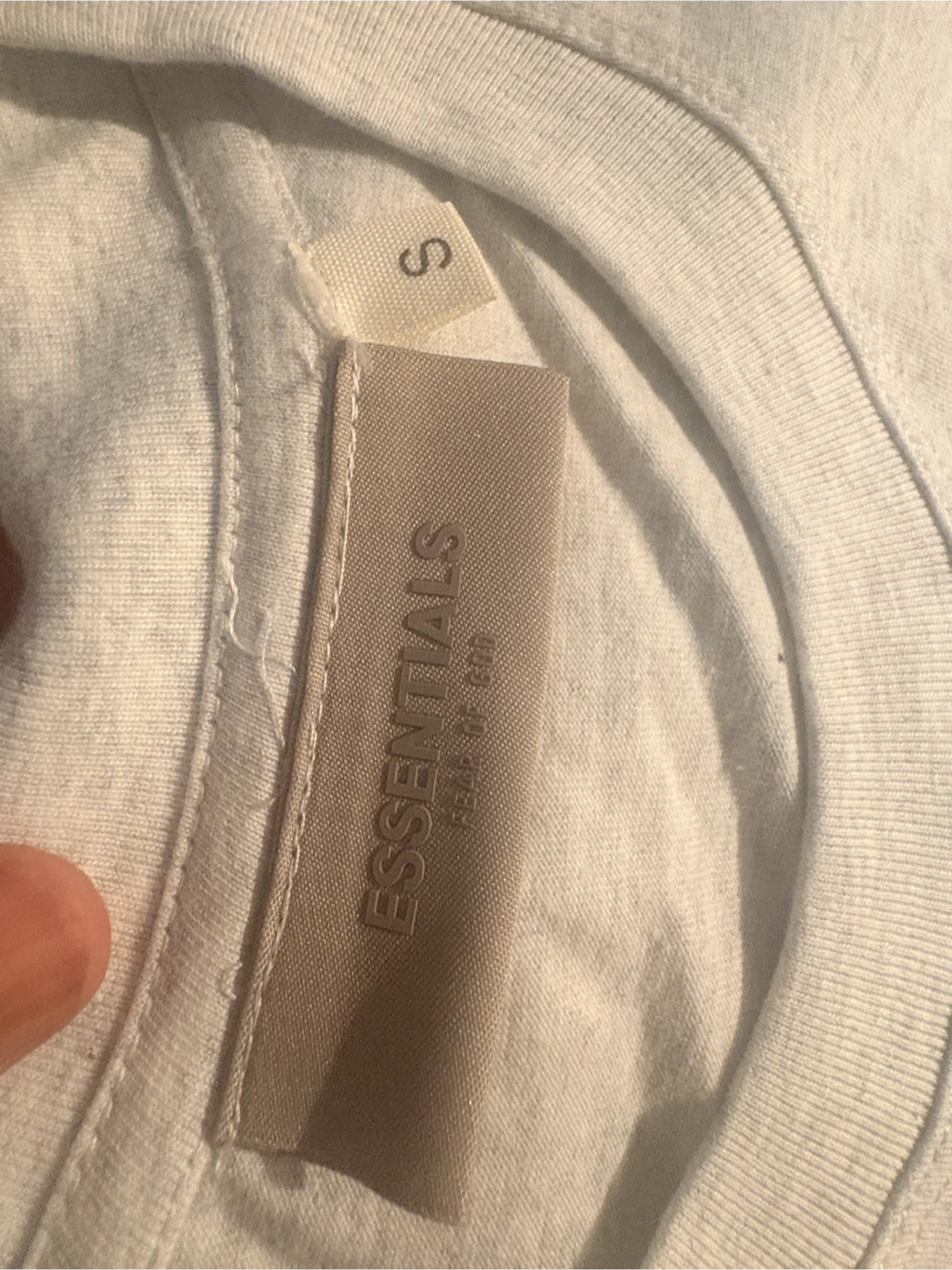 Fear of God Essentials Grey T-Shirt and Shorts Set Size S - photo 4