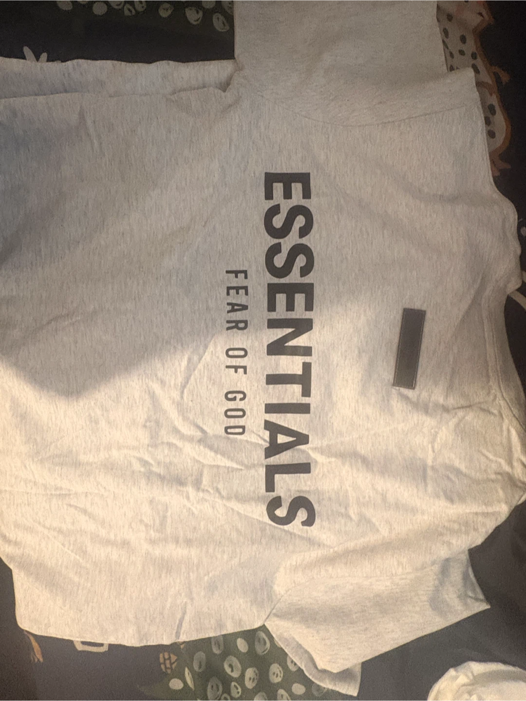 Fear of God Essentials Grey T-Shirt and Shorts Set Size S - photo 5