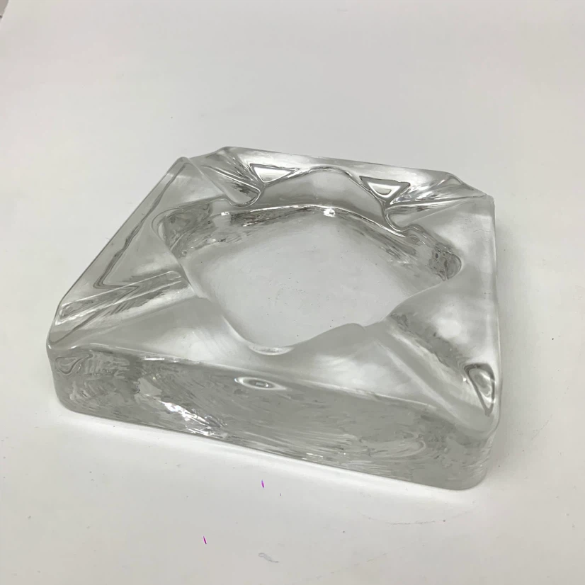 Clear Glass Ashtray