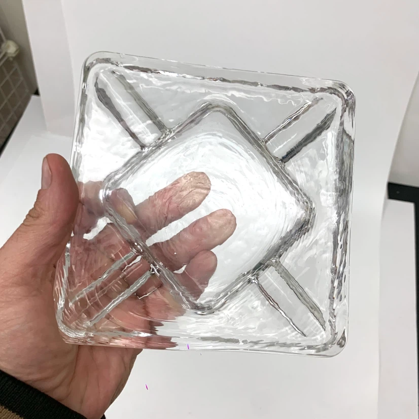 Clear Glass Ashtray - photo 5
