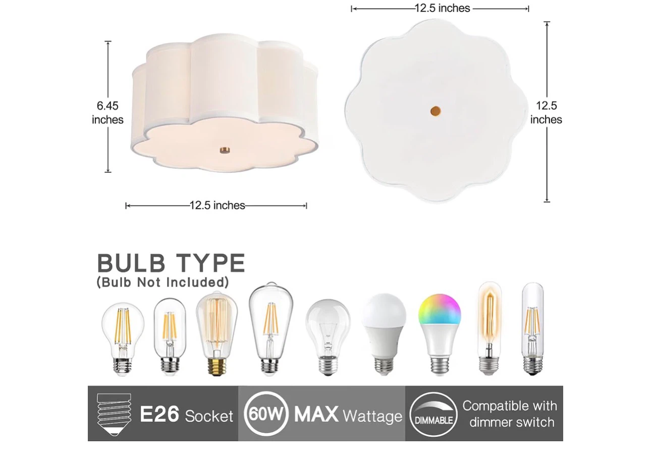 New  Ceiling Light - 13 inch - photo 3