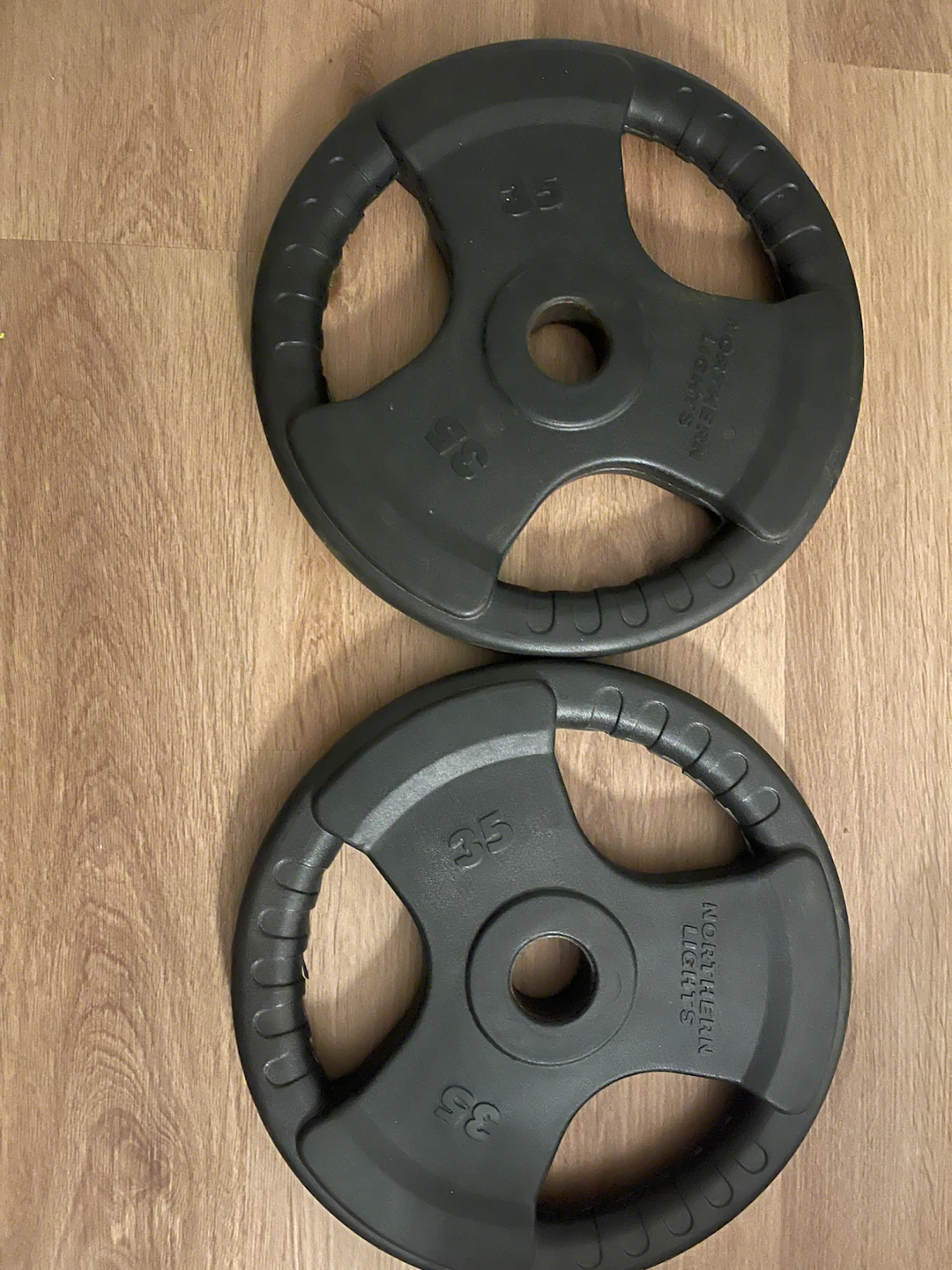 Northern Lights 35lb Weight Plates (2) - Good Condition
