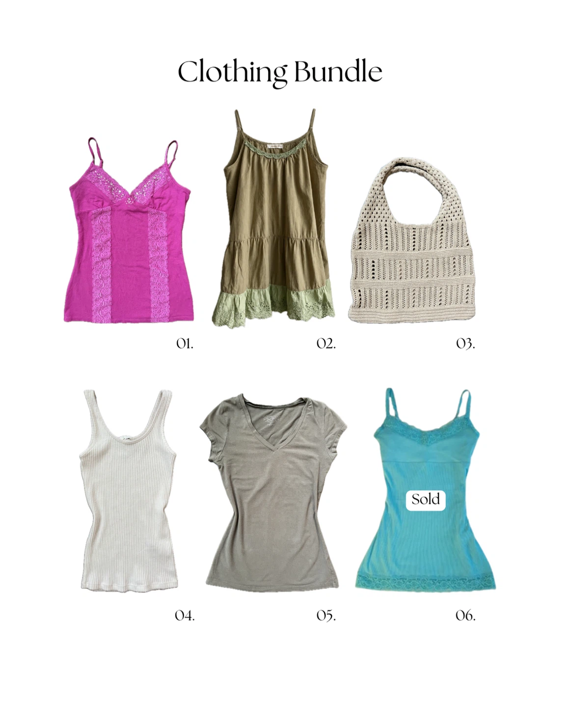 Clothing Bundle - Each $5🛍️✨