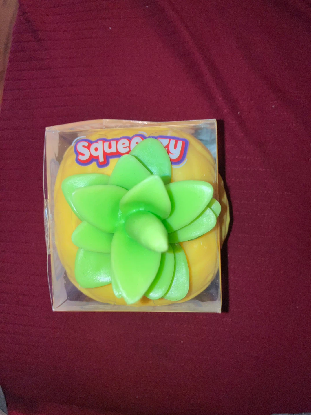 Squeezy Pineapple Squishy Toy - photo 2