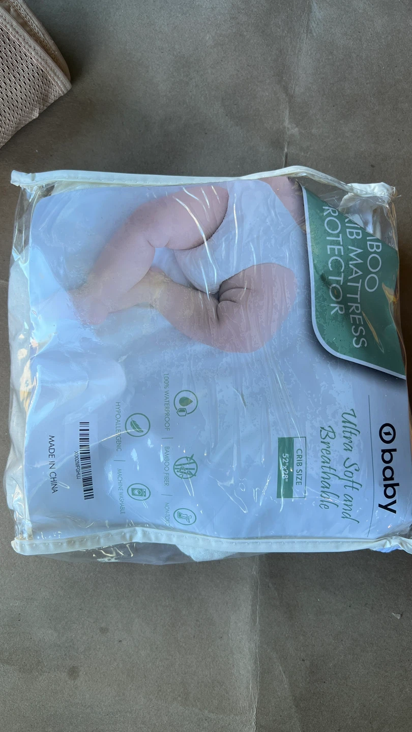 OBaby Bamboo Crib Mattress Protector - photo 2