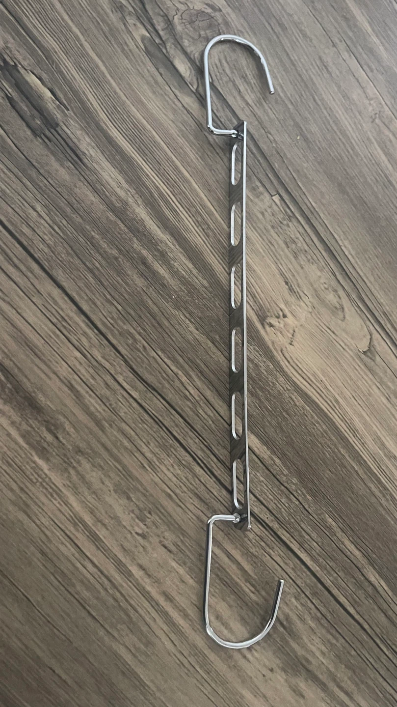 Space Saving Hanger - Chrome Metal