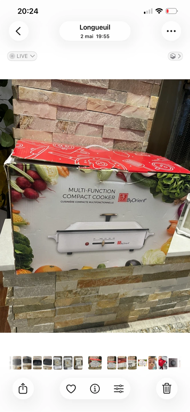 Cuisinière compacte multifonction ByOrient