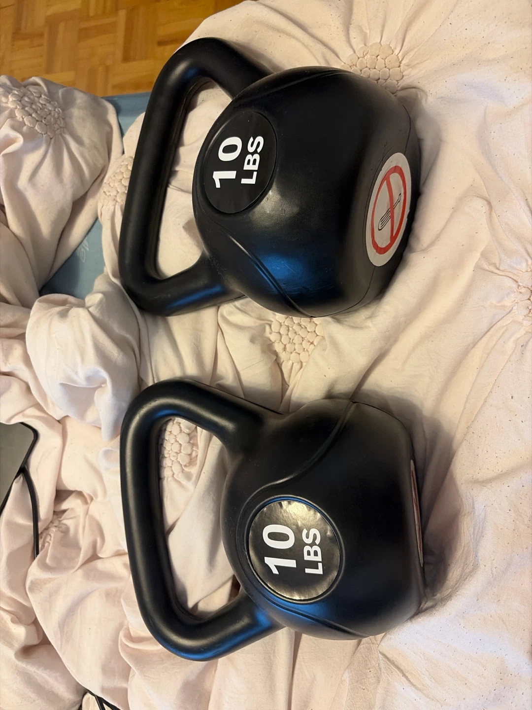 Pickup today - 2 piece 10 LBS Kettlebell