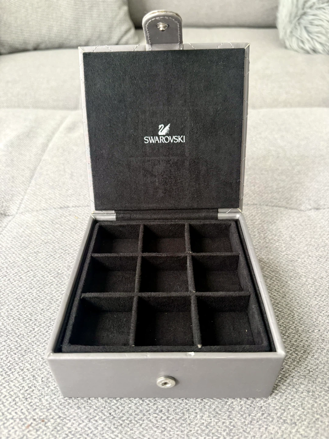 Swarovski Travel Jewelry Organizer Box – Gray - photo 2