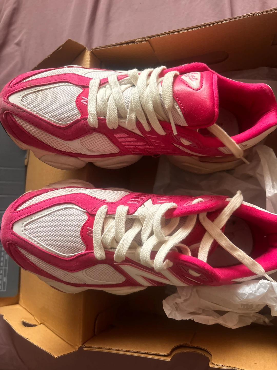 New Balance 9060 Pink Running Shoes US Women's 10