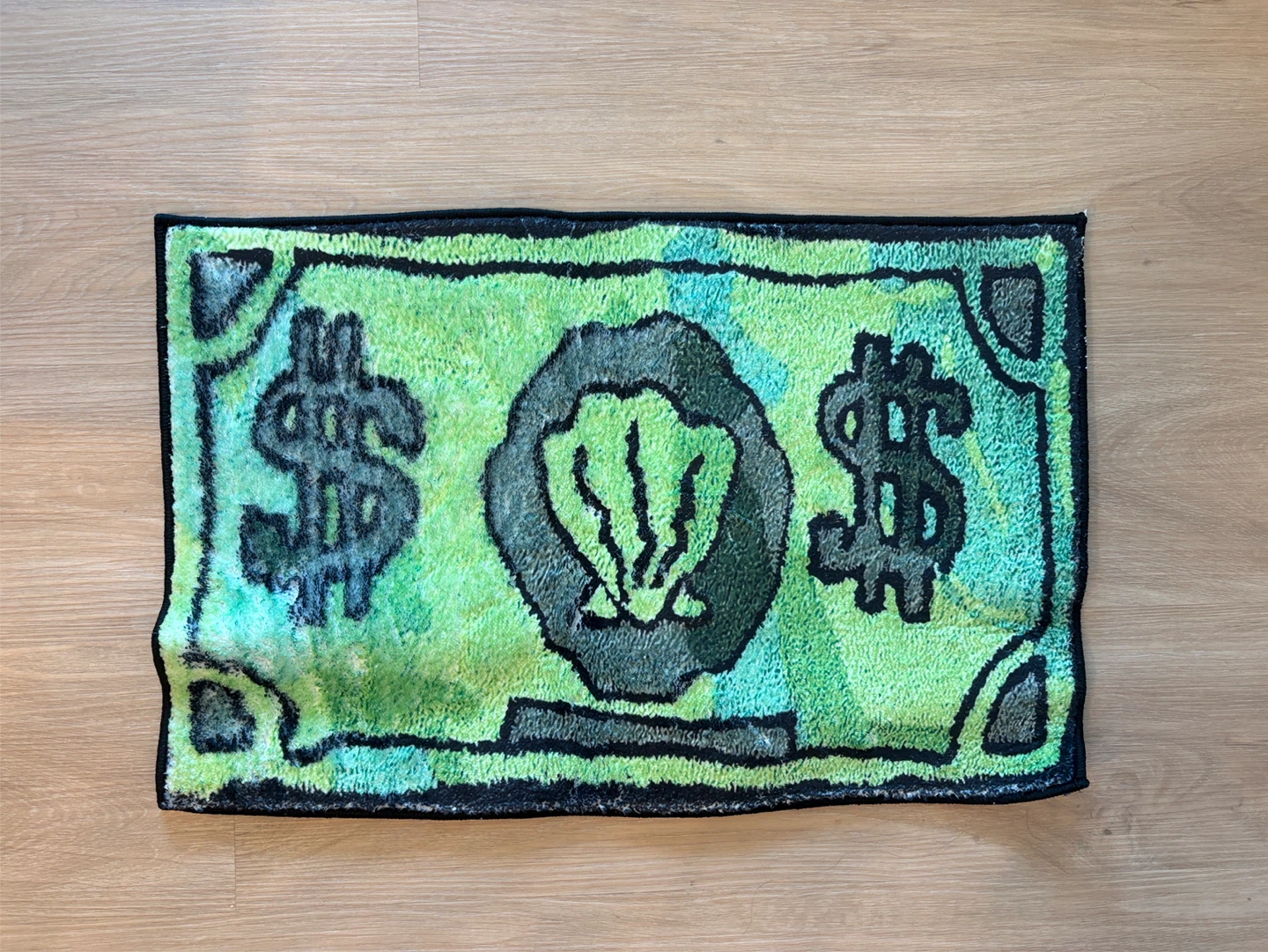 Bikini Bottom Shell Dollar Rug