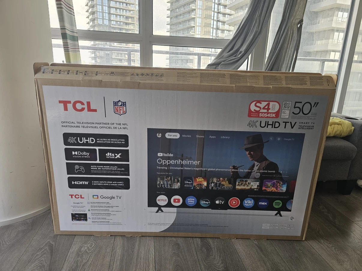 TCL 50" S45K Series 4K UHD Smart Google TV - photo 3