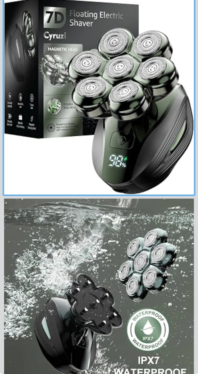 Cyruzi 7D Floating Electric Shaver