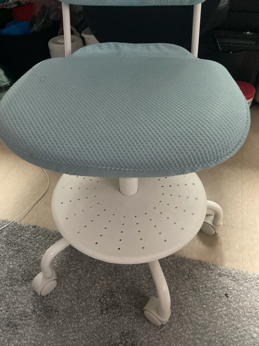 Light Blue Office Chair - photo 2