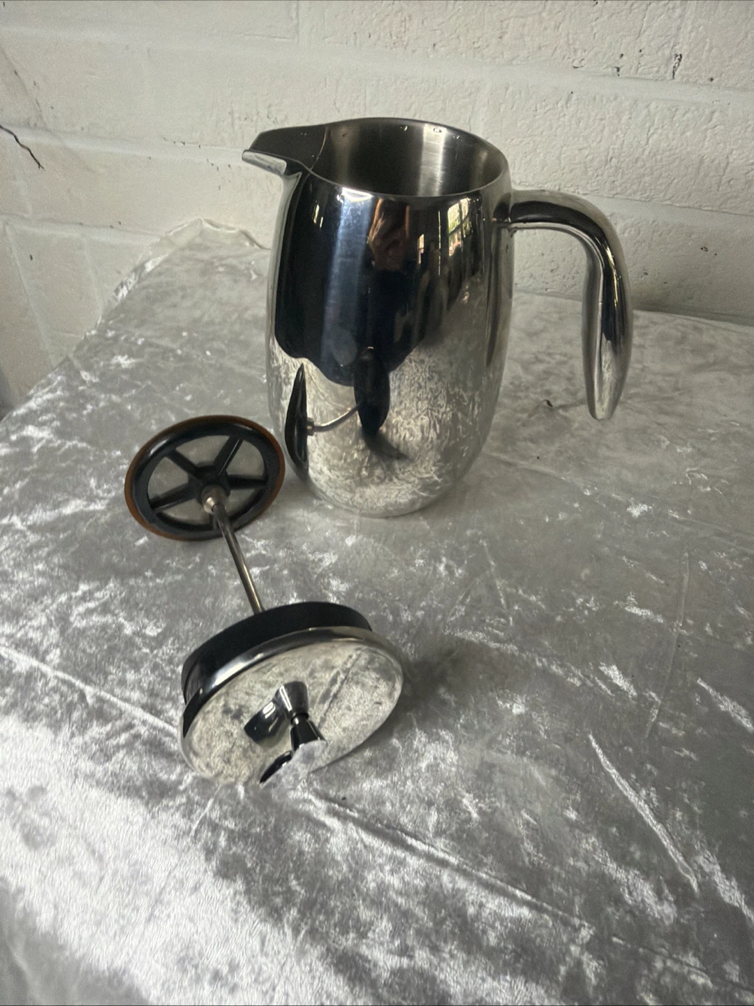 Stainless Steel French Press Coffee Maker - photo 3