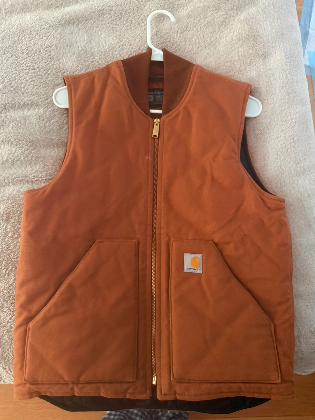 Carhartt Relaxed Fit Vest - Brown - Size S