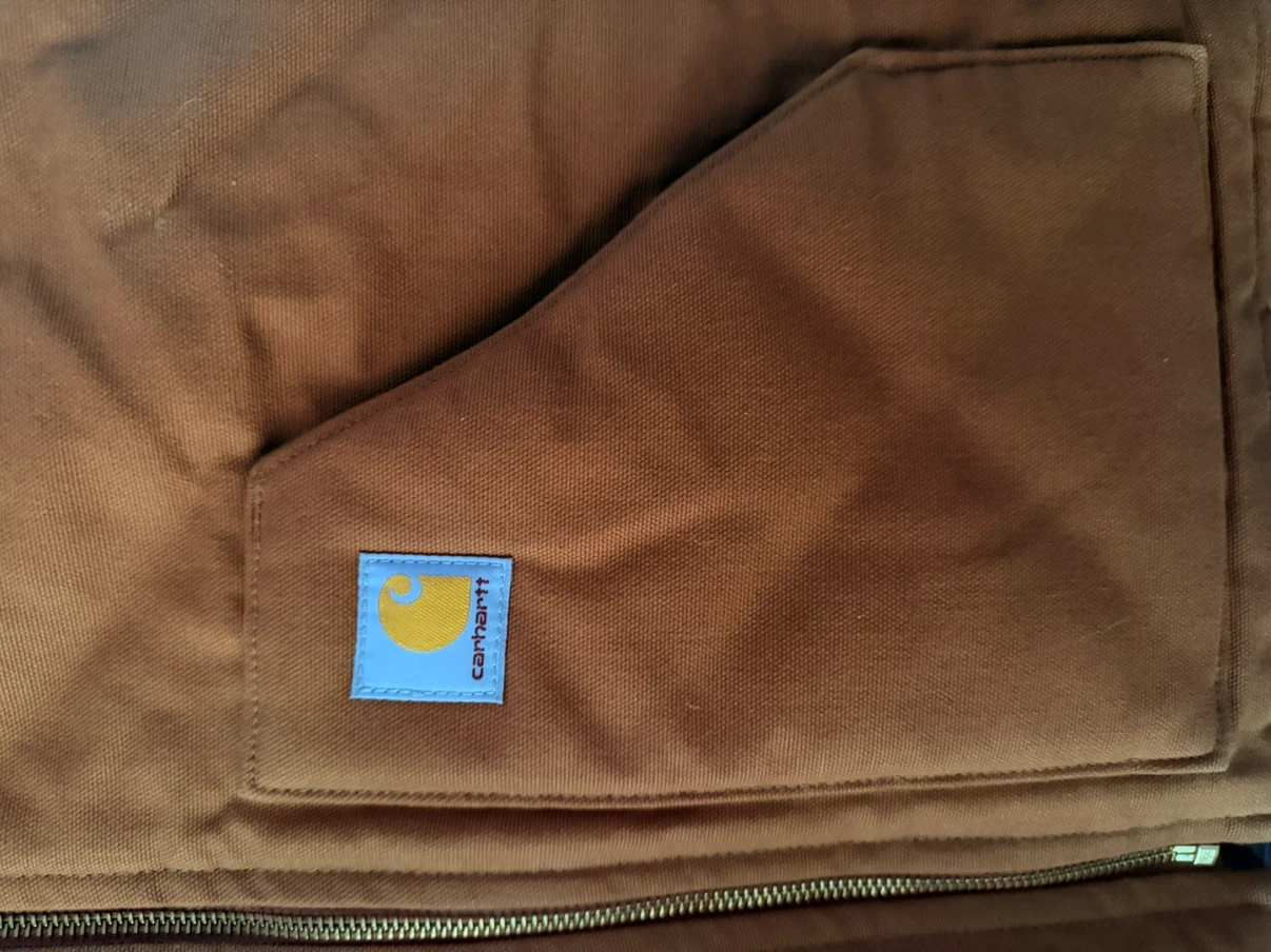 Carhartt Relaxed Fit Vest - Brown - Size S - photo 2