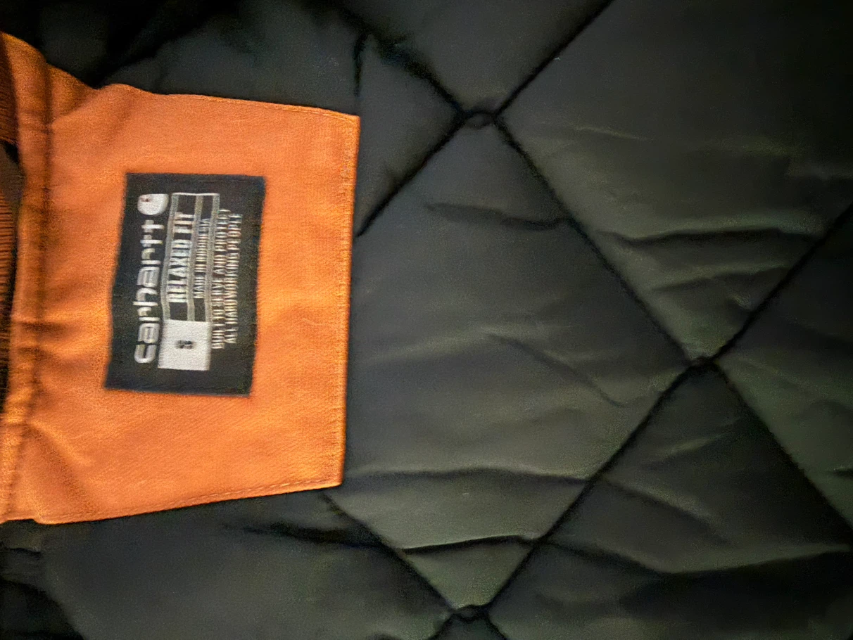 Carhartt Relaxed Fit Vest - Brown - Size S - photo 4