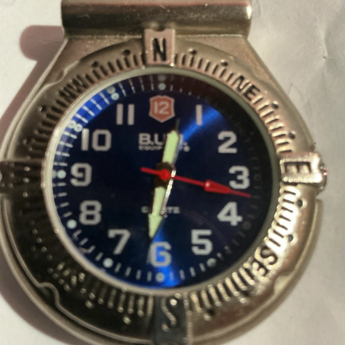 B.U.M. Equipment Quartz Keychain Watch
