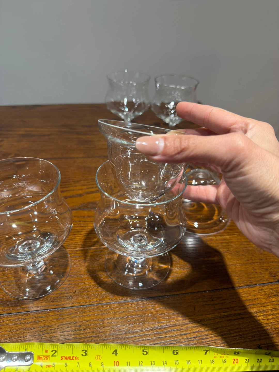 Classic Shrimp Cocktail Glasses with Stems - photo 3