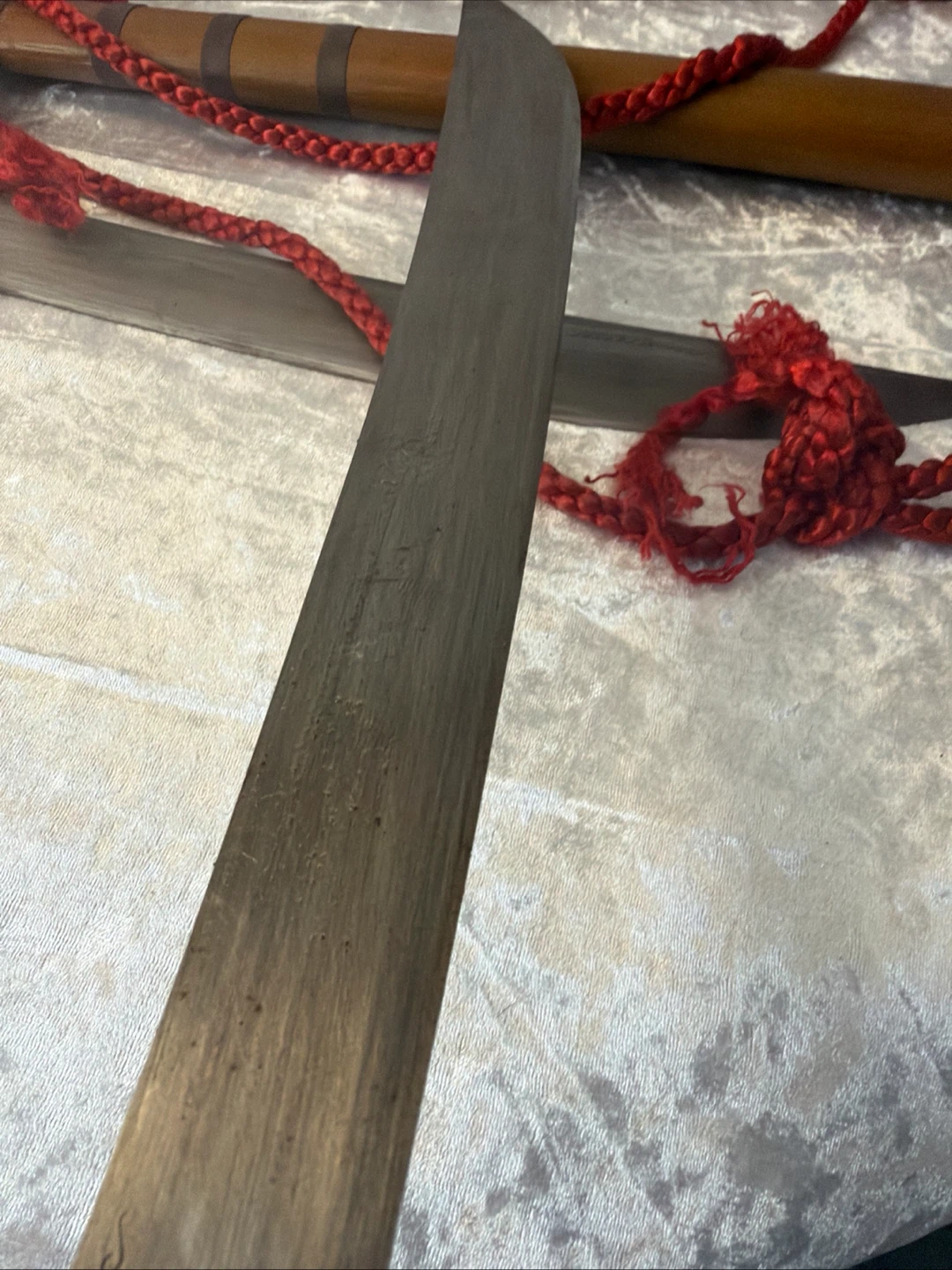 Antique Machete Sword with Decorative Engraving - photo 2