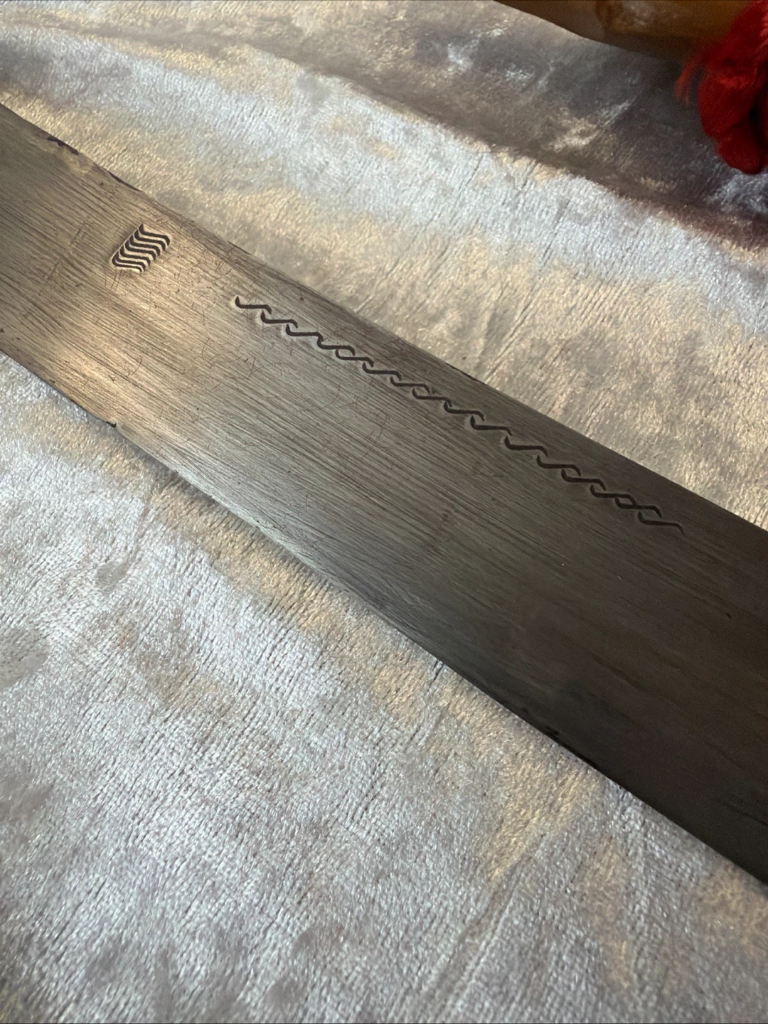 Antique Machete Sword with Decorative Engraving - photo 3