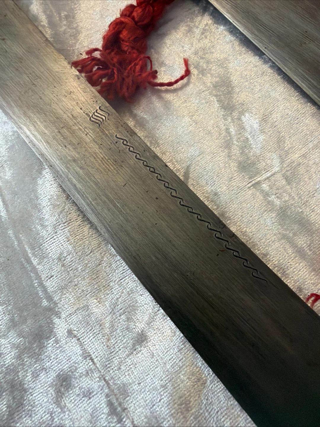 Antique Machete Sword with Decorative Engraving - photo 4