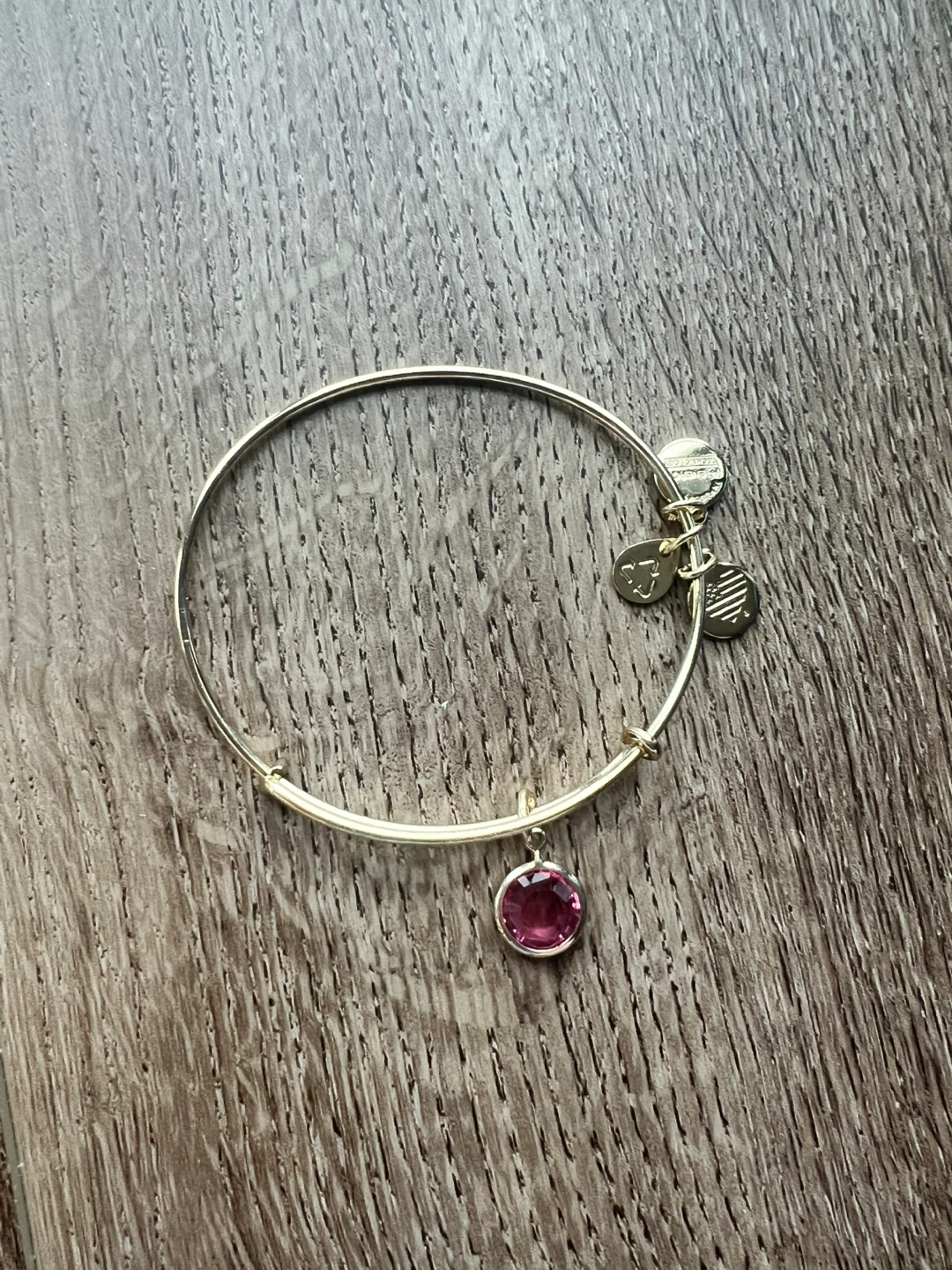 Alex & Ani Bracelet with Pink Gemstone - photo 2