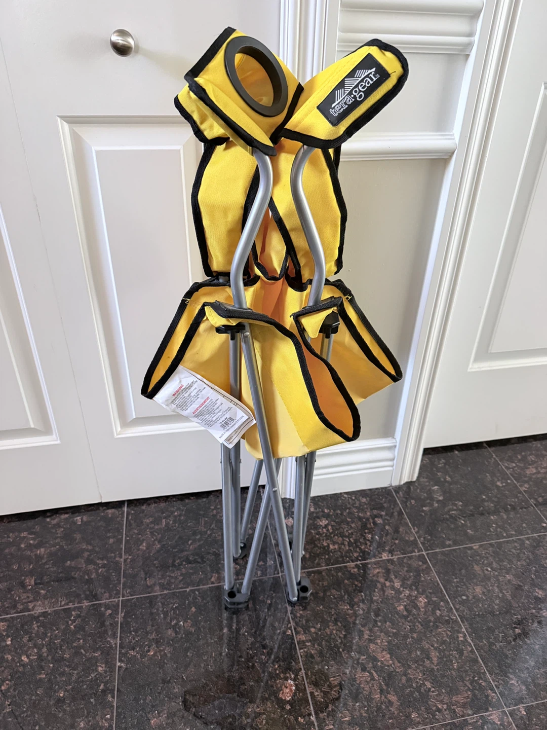 Tera Gear Yellow Camping Chair with Cup Holder - photo 4